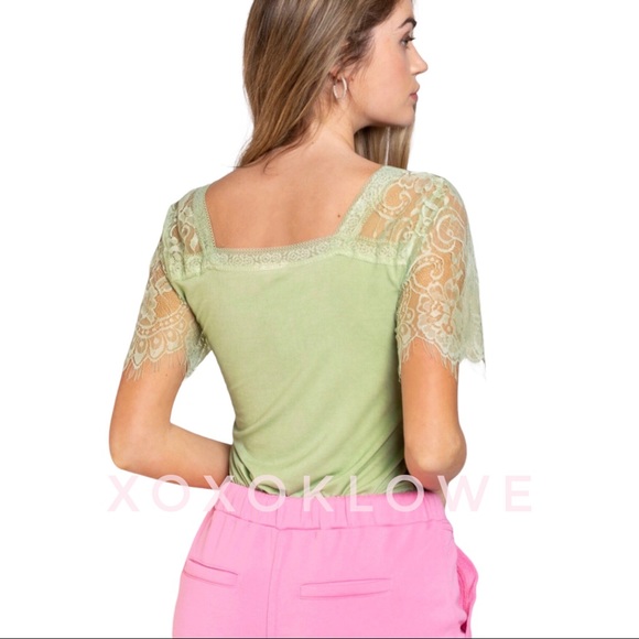 POL Spring Green Premium Tee Buttery Soft Relaxed Fit - Picture 8 of 14